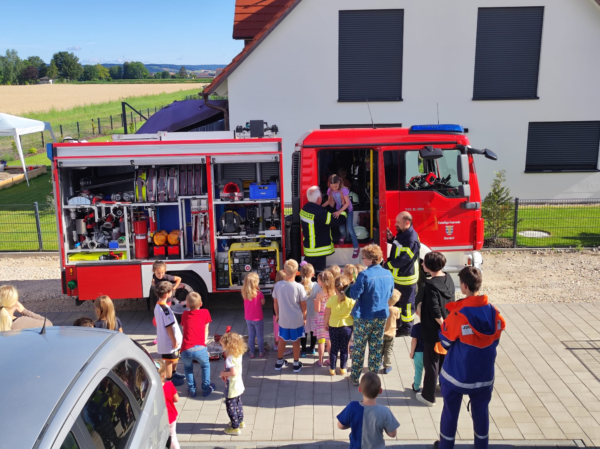 FFW bei den Blumenzwergen