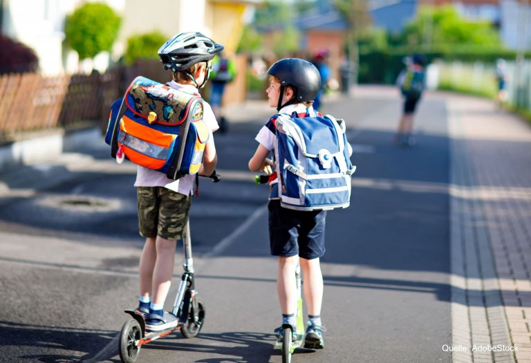 Autofrei zur Kita und Schule