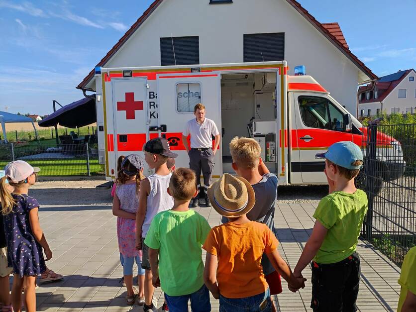 RTW bei den Blumenzwergen