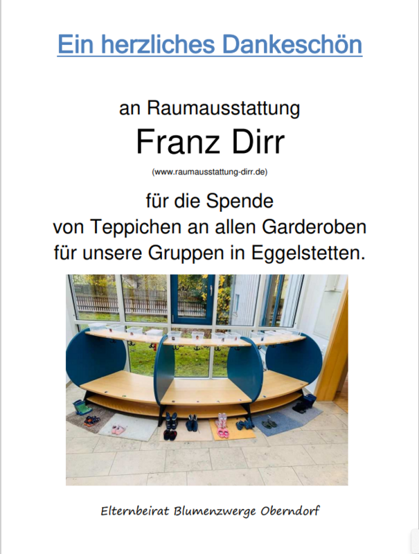 Danke Franz Dirr